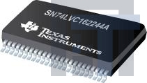 SN74LVC162244AZRDR Буферы и линейные аппаратные драйверы 16B Bfr/Drvr