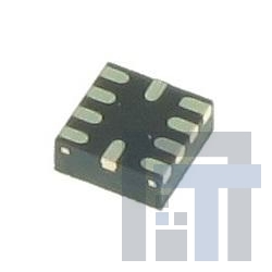 max4635etb+t ИС аналогового переключателя Fast, Low-Voltage, Dual 4 SPDT CMOS Analog Switches