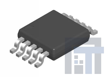 NLAS4684MR2G ИС аналогового переключателя Dual SPDT 0.5ohm Sw. Low R(on) Ind. Temp