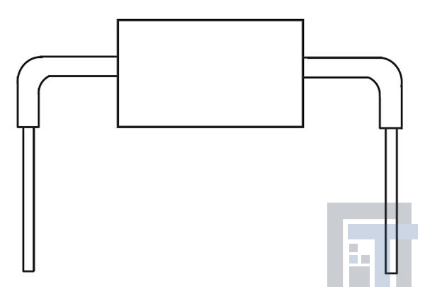 AK10-190C-BP Диоды подавления переходных скачков напряжения (TVS) 10000A 190V Bidirect TVS in Axial