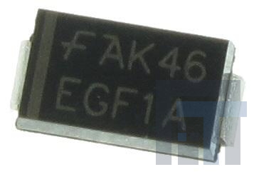 EGF1A Выпрямители 1.0a Rectifier UF Recovery