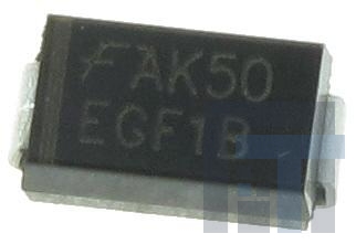 EGF1B Выпрямители 1.0a Rectifier UF Recovery