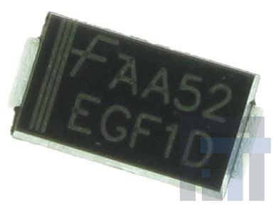 EGF1D Выпрямители 1.0a Rectifier UF Recovery
