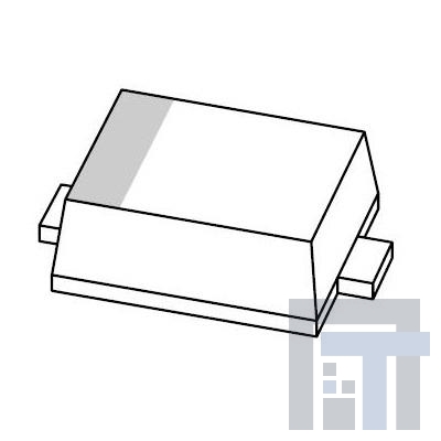 kdztr2.7b Стабилитроны 2.7V, 40uA,1W,2 Pin SM Zener Diode