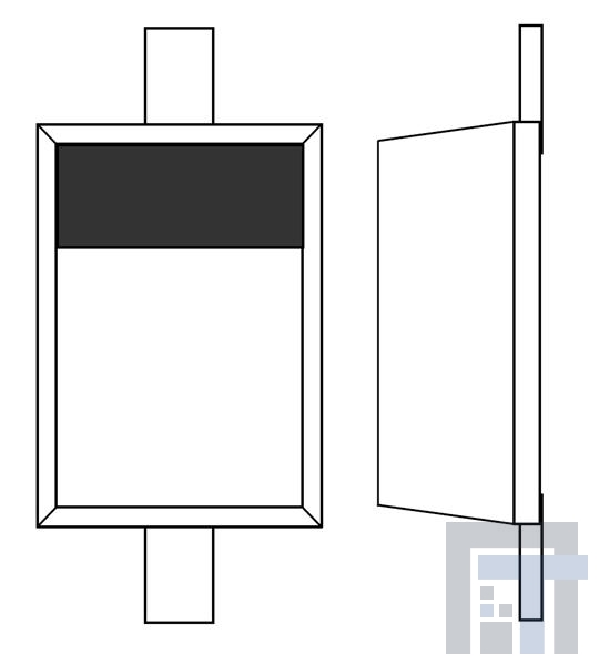 RB501VM-40TE-17 Диоды и выпрямители Шоттки Diode Schottky 45V 0.1A