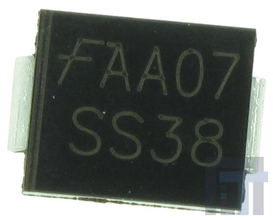 SS38 Диоды и выпрямители Шоттки 3a 80V Rectifier Schottky Barrier