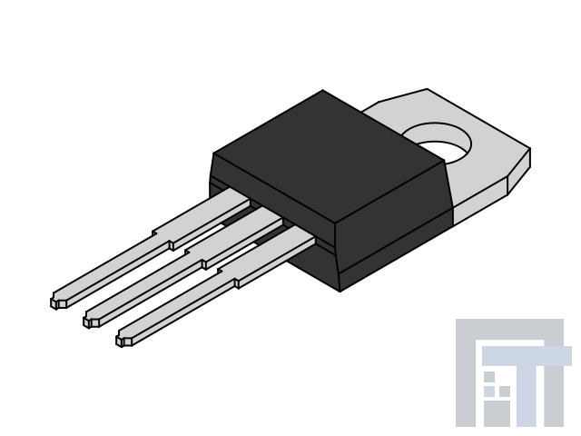 2N6401G Комплектные тиристорные устройства (SCR) 100V 16A