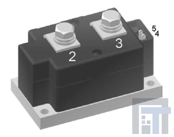 MCO450-20IO1 Дискретные полупроводниковые модули 450 Amps 2000V