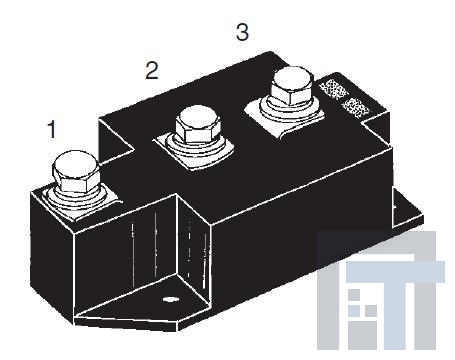 MDD250-08N1 Дискретные полупроводниковые модули 250 Amps 800V