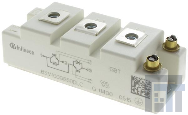 BSM100GB60DLC Модули биполярных транзисторов с изолированным затвором (IGBT) 600V 100A DUAL