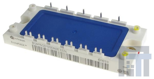 BSM15GD120DN2E3224 Модули биполярных транзисторов с изолированным затвором (IGBT) N-CH 1.2KV 25A