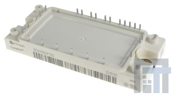 BSM15GP120 Модули биполярных транзисторов с изолированным затвором (IGBT) 1200V 15A PIM