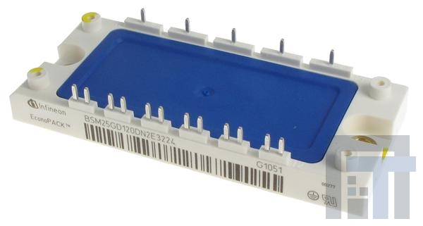 BSM25GD120DN2E3224 Модули биполярных транзисторов с изолированным затвором (IGBT) N-CH 1.2KV 35A