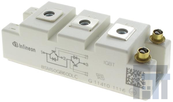 BSM50GB60DLC Модули биполярных транзисторов с изолированным затвором (IGBT) 600V 50A DUAL