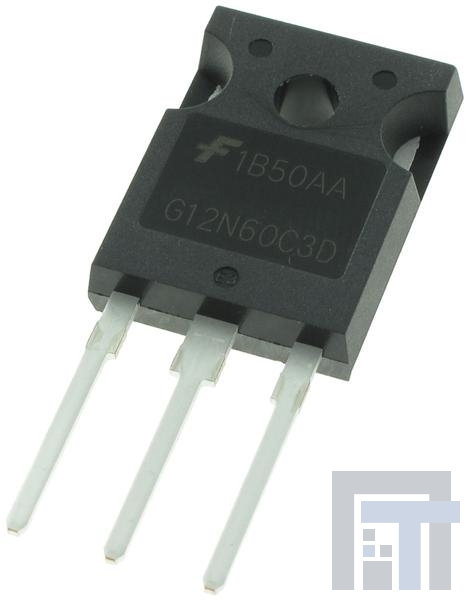 HGTG12N60C3D Биполярные транзисторы с изолированным затвором (IGBT) 24a 600V IGBT UFS N-Channel