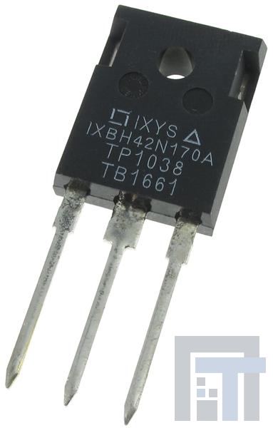 IXBH42N170A Биполярные транзисторы с изолированным затвором (IGBT) BIMOSET 42A 1700V