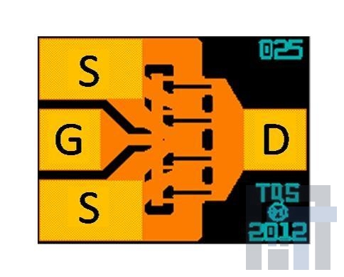 TGF2018 РЧ полевые транзисторы с управляющим p-n-переходом DC-20GHz Gain 14dB NF 1dB P1dB 22dBm