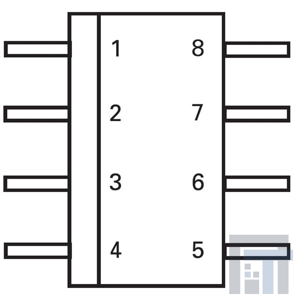 ZDT1048TA Биполярные транзисторы - BJT Dual 17.5V NPN HighG