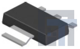 ZXTP03200BZTA Биполярные транзисторы - BJT 200V PNP Low Vce 2A Ic 160mV Vce 2.4W