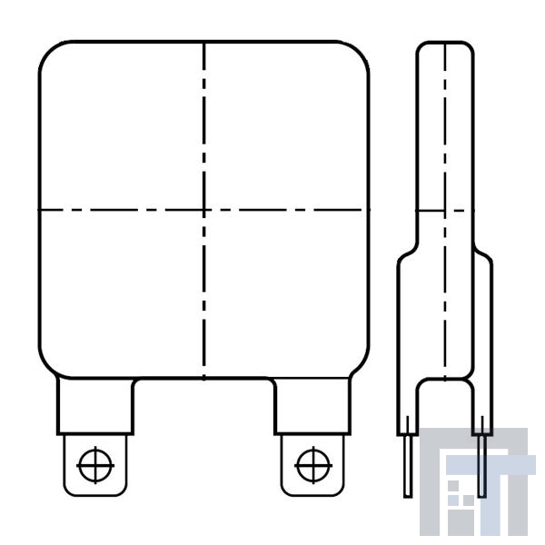 B72240L0151K100 Варисторы Bent Strap 150VRMS Varistor LS40K150QP