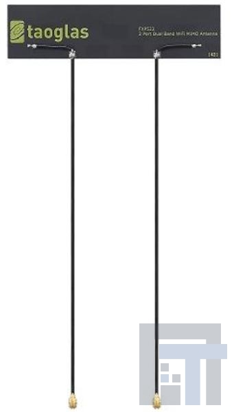 fxp522.a.07.a.001 Антенны 2.4/5.0GHz Flexible PCB 2 Port MIMO Ant