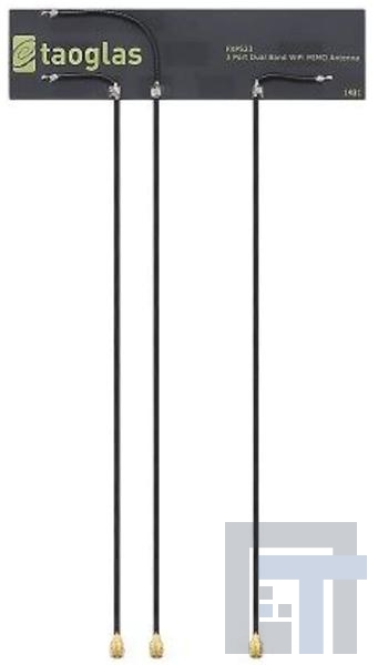 fxp523.a.07.a.001 Антенны 2.4/5.0GHz Flexible PCB 3 Port MIMO Ant