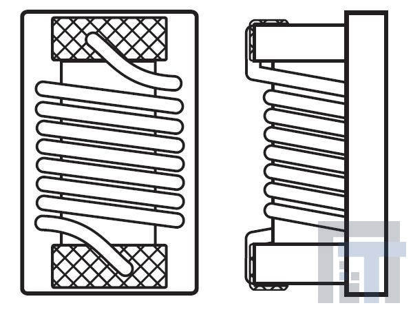 0603HL-102XJRB Катушки постоянной индуктивности  0603HL Hi Inductance 1000 nH 5 % 0.19 A