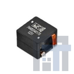 74485540120 Парные катушки индуктивности WE-CFWI Cpld Flatwr 1.20uH 23A 2.40mOhm