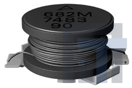 B82464A4684K Катушки постоянной индуктивности  SMT-INDUCTOR 10X10 680UH0.4 A