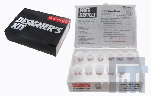 c302 Наборы индукторов и принадлежности Mini Spring Kits 2.5-43 nH Values