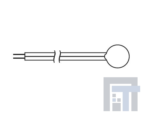 MC65F103A Терморезисторы с отрицательным температурным коэффициентом 10kOhms see data sheet for tolerance