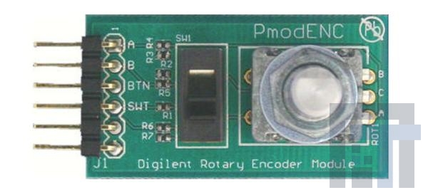410-117 Кодеры PmodENC - Rotary Encoder