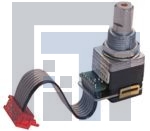 62F01-02-P Кодеры Encoder, Lighted shaft, 11.25-deg; or 32 positions, pushbutton, pins