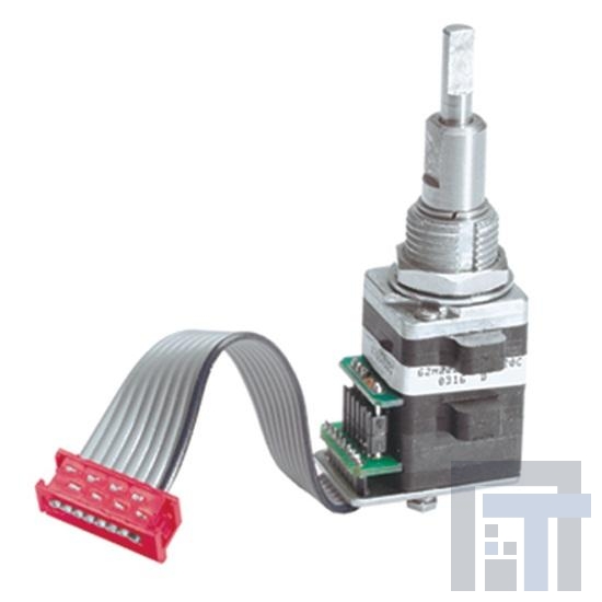 62HS22-H0-020C Кодеры Encoder, High Torque, 22.5-deg; or 16 positions, no pushbutton, 2.0in. cable, connector