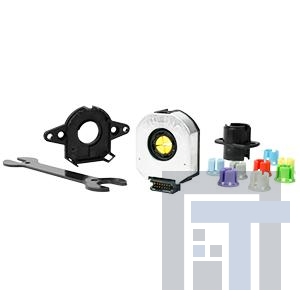 AMT113Q-V Кодеры 28 mm, 48 ~ 4096 PPR, Incremental, Line Driver Output, Axial Orientation, Capacitive Modular Encoder Kit