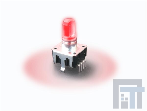 PEL12S-4224S-N1024 Кодеры Red LED Knurled 20mm 24detent