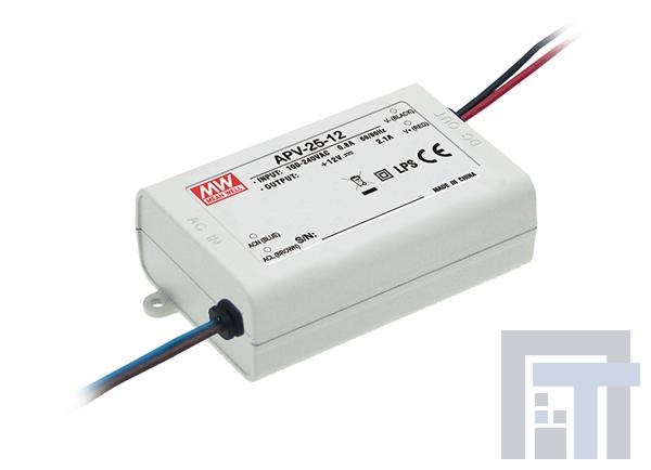 APV-25-24 Блоки питания для светодиодов 25.2W 24V 1.05A CV LED PS