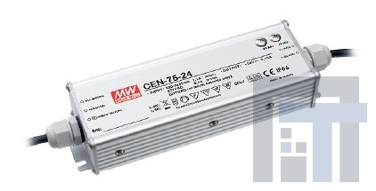 CEN-75-15 Блоки питания для светодиодов 75W 15V 5A W/PFC LED Power Supply