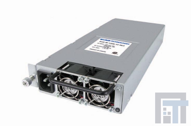 D1U-W-1600-12-HC2C Стоечные блоки питания AC/DC 1600W 12V Main 3.3V Standby