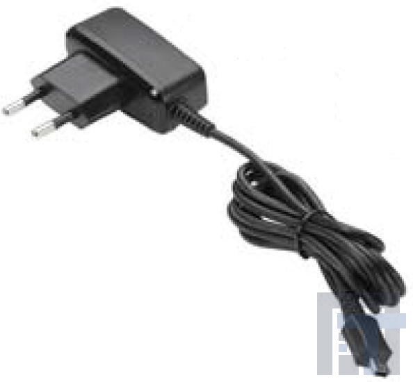 DCH3-050EU-0005 Адаптеры переменного тока настенного монтажа 3W 5V 0.55A EU - MINI USB 2.0