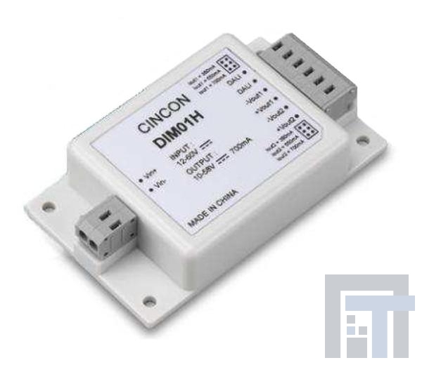 DIM01H Блоки питания для светодиодов Module DALI 12-60Vin Out1=10-56V 2=10-56V