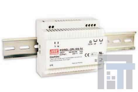 DR-100-12 Блок питания для DIN-рейки 90W 12V 7.5A