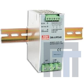 DR-UPS40 Блоки бесперебойного питания (UPS) O/P +24V40A 40A DC UPS MODULE