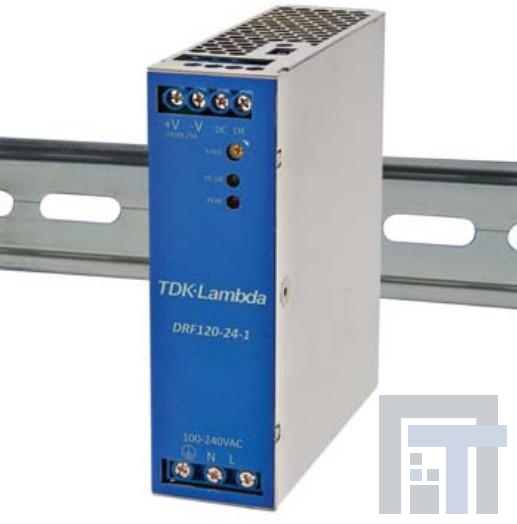 DRF120-24-1 Блок питания для DIN-рейки 120W 24V 5A DIN Rail PS