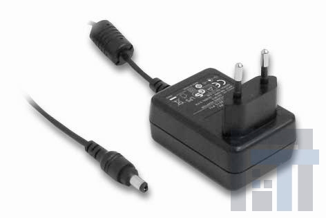 GS12E09-P1I Адаптеры переменного тока настенного монтажа 12W 9V 1.33A 2 pole EURO plug