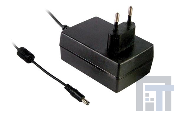 GSM36E05-P1J Адаптеры переменного тока настенного монтажа 22.5W 5V 4.5A Medical Euro plug