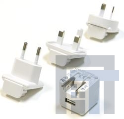 HDP-QB-0004 Адаптеры переменного тока настенного монтажа 5W Power Supply 1A Intl adapters White
