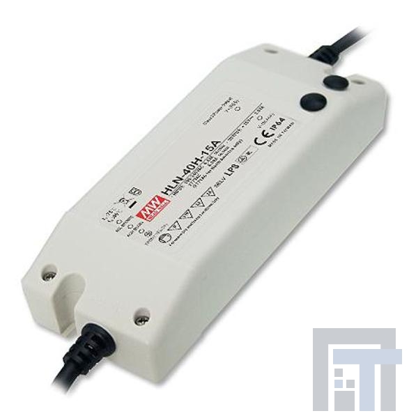 HLN-40H-54B Блоки питания для светодиодов 40.5W 54V 0.75A IP64 Cable Adj