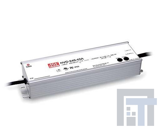 HVG-240-24A Блоки питания для светодиодов 240W 24V 10A IP65 Io Adj w/pot