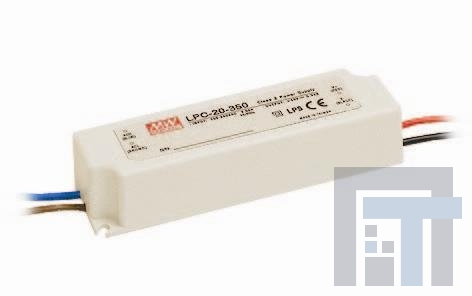 LPC-20-350 Блоки питания для светодиодов 16.8W 48V 350mA